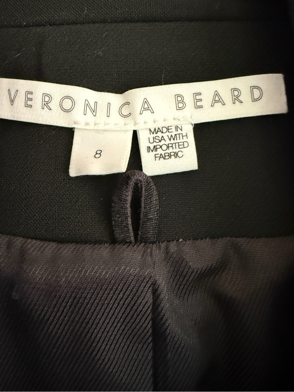 Veronica Beard Black Miller Dickey Jacket with Silver Buttons - Picture 11 of 11